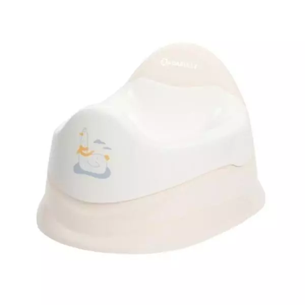 Badabulle - Pot Bébé Toilette avec Cuvette Amovible - Assise Ergonomique - Nettoyage Facile - Des 12 Mois - Mouette