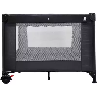 Lit parapluie 2-en-1 - Parc bébé - MIGO - 100 x 100 x 76 cm - De la Naissance a 15 kg - Bleu