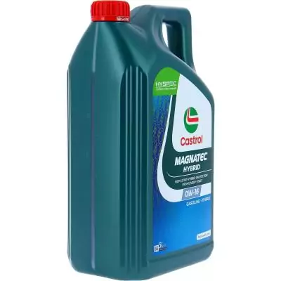 Huile moteur - CASTROL - Magnatec Hybride 0W-16 - 5L
