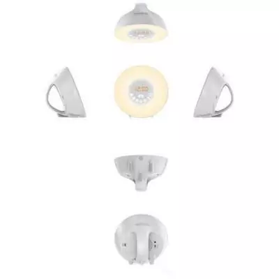 Radio réveil - CGV - CR ARUNA - Simulateur d'aube - DAB+, FM ou Web - Ambiances lumineuses