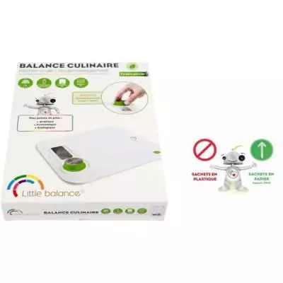 Balance de cuisine sans pile LITTLE BALANCE 8198 Kinetic Flower 5 kg / 1 g Blanc Balance de cuisine sans pile LITTLE BALANCE 8198 Kinetic Flower 5 kg / 1 g Blanc