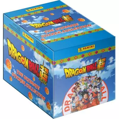 Boîte de 36 pochettes - PANINI - DRAGON BALL SUPER - The ultimate collection - 180 Stickers + carte edition limitée n°1