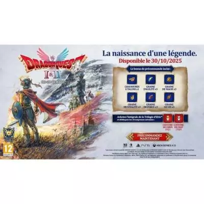 Dragon Quest I & II HD-2D Remake • Jeu Nintendo Switch 2 Dragon Quest I & II HD-2D Remake • Jeu Nintendo Switch 2