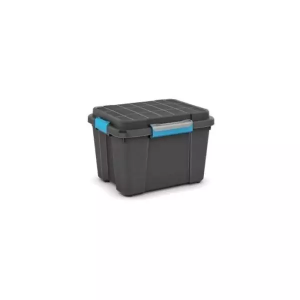 KIS | SCUBA BOX M 45 L, Rangement, Noir, 49,5 x 39 x 34 cm