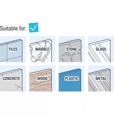 Set d'accessoires 3 en 1 - GROHE - 411242430 - Noir mat - Métal - Douche