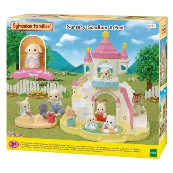 SYLVANIAN FAMILIES 5746 - Le bac a sable et piscine des bébés