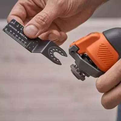 Outil oscillatoire multifonction sans fil - BLACK&DECKER - BDCOS18N-XJ - 18V - Sans batterie - 18 accessoires