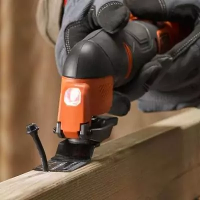 Outil oscillatoire multifonction sans fil - BLACK&DECKER - BDCOS18N-XJ - 18V - Sans batterie - 18 accessoires