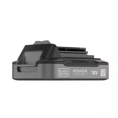Batterie 18V 2,5Ah - BLACK&DECKER - BDL2518S-XJ - Avec indice de charge