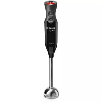 Mixeur plongeant - BOSCH - MS6CB61V1 ErgoMixx - 1000 W - 12 vitesses + turbo - Bol mixeur - Pompe sous vide - Noir