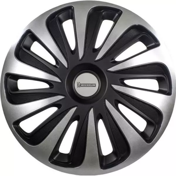MICHELIN Enjoliveur 17 NVS 3D par 4 en boîte Noir