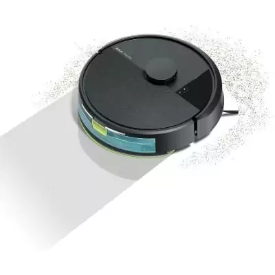 iRobot Roomba 105 Combo - Robot Aspirateur Laveur 2en1 - 7KPa - Navigation LiDAR - Détection des Tapis - 4 Niveaux d'Aspiration