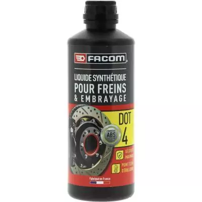Liquide de frein - FACOM - DOT4 - 500 ml