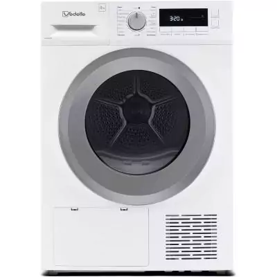Seche-linge pompe a chaleur VEDETTE VSF518HW - 8 kg - Classe D - Blanc