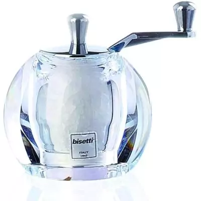 BISETTI 6918S Moulin a sel Elba Acrylique 9cm