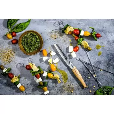 Couteau ménager - FORGED - KATAI - Acier VG10 - Manche en bois de racine - L 12,5 cm