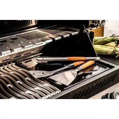 Spatule plancha - FORGED - CHURRASCO - Acier inoxydable S - 34,5 x 16,5 x 4,55 cm