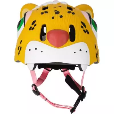 Casque Vélo - CRAZY SAFETY - Léopard - Taille S (49-55cm)