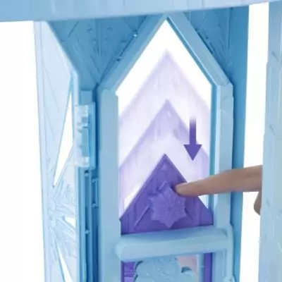 Disney La Reine des Neiges - Palais de glace d'Elsa - Olaf - 21 accessoires - Disney Frozen - JGG41