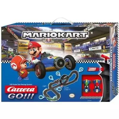Circuit de course Mario Kart, Mach 8, Longueur 5,3 m, Carrera GO ! Nintendo Mario Kart™, Des 6 ans