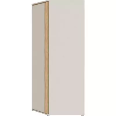 Armoire d'angle - WEXLIN - Décor Sable - 1 porte battante - L92,2 x P92,2 x H193,7 cm