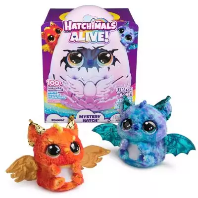 Draggle Hatchimals Alive Eclosion Secrete