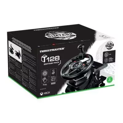Thrustmaster T128 Noir USB Volant + pédales Analogique PC, Xbox One, Xbox Series S, Xbox Series X