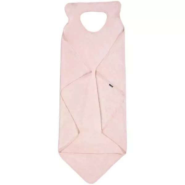Drap de bain XXL Parent / Bébé - CANDIDE - 100x100 cm - Rose
