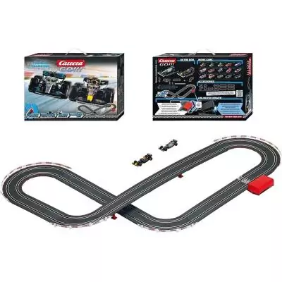 Circuit de course Formula Champions, Longueur 6,3 m, Echelle des voitures 1/43, Carrera Go, Des 6 ans