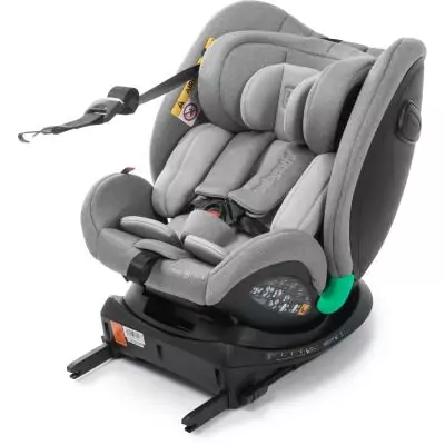 Siege auto - BABYAUTO - Odeas - Groupe 0/1/2/3 - I-Size - 40/150 cm - Top tether - Pivotant 360° - Anthracite