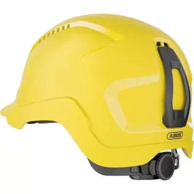 Casque de protection industrielle - ABUS - SCATOR - Jaune