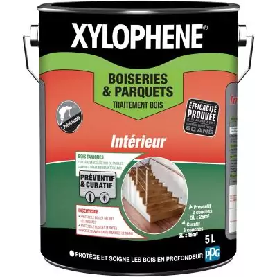 Traitement bois & parquets - Incolore - Xylophene - 5L