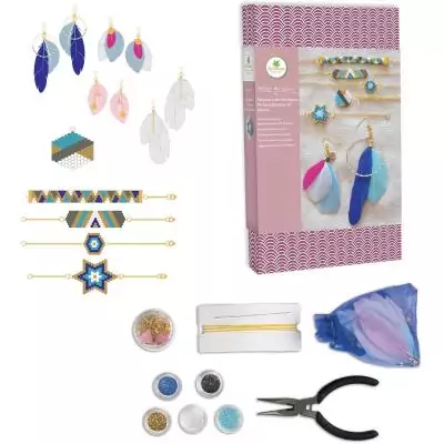 Atelier de bijoux - SYCOMORE - Perles Japonaises et plumes - Des 12 ans Atelier de bijoux - SYCOMORE - Perles Japonaises et plumes - Des 12 ans