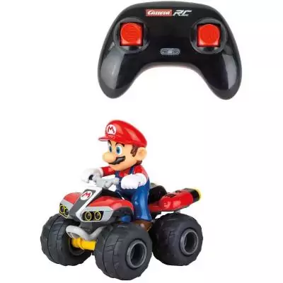 Quad Mario voiture télécommandée, 2,4 GHz, Echelle 1:20, CARRERA Mario Kart™, Des 6 ans