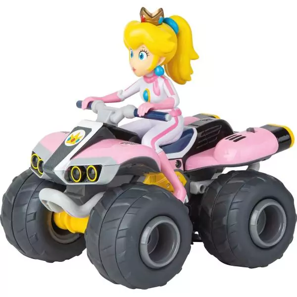 Quad Peach voiture télécommandée, 2,4 GHz, Echelle 1:20, CARRERA Mario Kart™, Des 6 ans