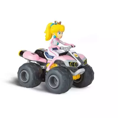 Quad Peach voiture télécommandée, 2,4 GHz, Echelle 1:20, CARRERA Mario Kart™, Des 6 ans