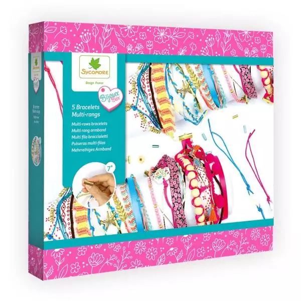 Atelier de bijoux - SYCOMORE - Bracelets multi-rangs - Des 7 ans