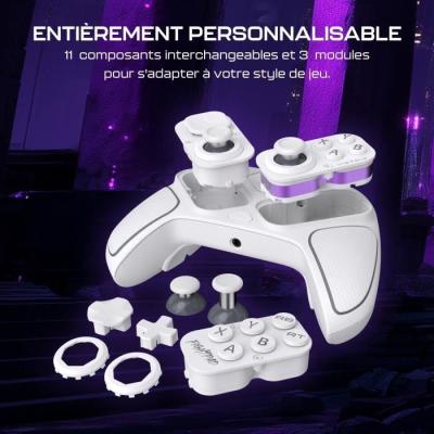 Manette modulaire - Xbox - Victrix™ Pro BFG™ Reloaded - Sans fil - Blanc