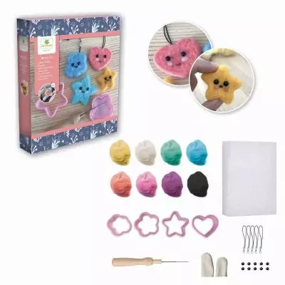 Lovely Box - SYCOMORE - Laine cardée - Kawaii - Des 10 ans Lovely Box - SYCOMORE - Laine cardée - Kawaii - Des 10 ans