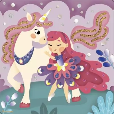 Tableaux a gratter et décorer - SYCOMORE - Contes magiques - Multicolores Tableaux a gratter et décorer - SYCOMORE - Contes magiques - Multicolores