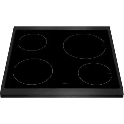 Cuisiniere vitrocéramique - AMICA - ACV6003RN - 4 feux - 1500 W - 60 cm - Noir
