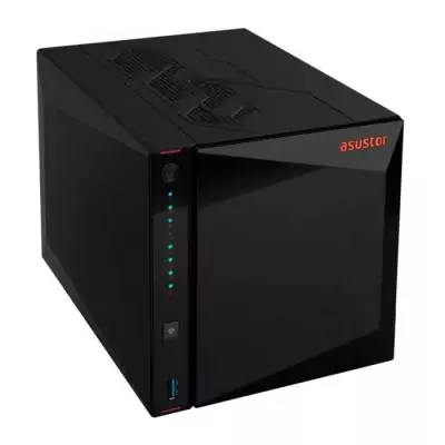 Serveur NAS - ASUSTOR - AS5404T Nimbustor 4 Gen2 - Quad-Core 2.0GHz - 4GB DDR4 - 2x 2.5GbE - 4 baies