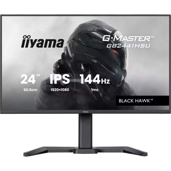 Ecran PC Gamer - IIYAMA - 24'' - FHD - 144Hz - Dalle IPS - 1ms - Réglable en hauteur - G-Master