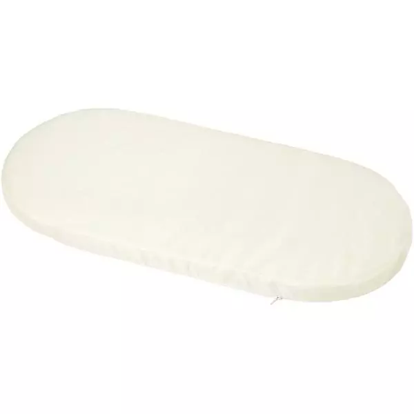 Matelas Nacelle - 72 x 32 cm - Ep. 4 cm - Beige Ecru - TINEO