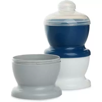 Boîte transport de lait - THERMOBABY - Avec couvercles - Gris charme