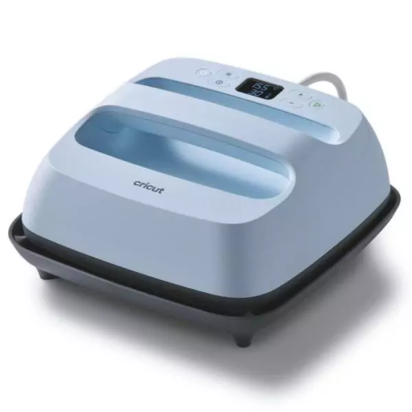 Presse a chaud - CRICUT - EasyPress 3 - Bleu - Plaque chauffante de 23 x 23 cm