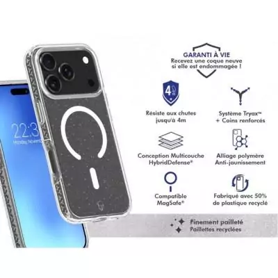 Coque iPhone17 Pro Max - Étincelante et Recyclée | FC Air Xtrem