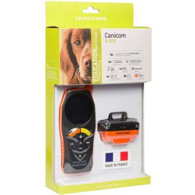 Ensemble complet de dressage - NUM'AXES - CANICOM R-500 - Pour chien - Rechargeable - Orange - 500 metres