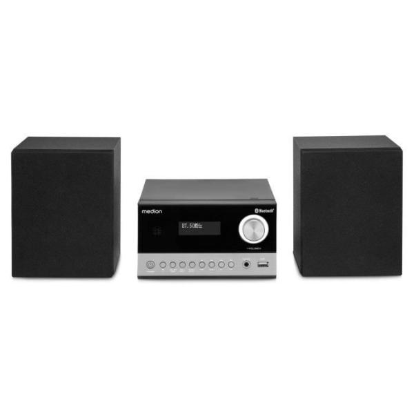 Mini Chaîne HiFi - MEDION - DAB/PLL UKW - Lecteur CD - Bluetooth 5.3 - 2x15W RMS