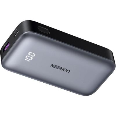 Batterie externe Slim - UGREEN - 10,000 mAh - Gris